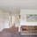 a living room with a couch and a table